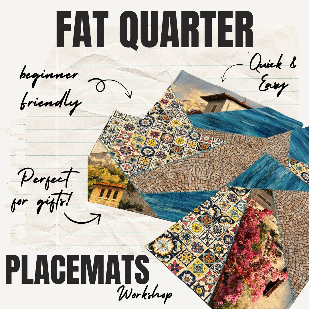 Fat Quarter Placemats Workshop