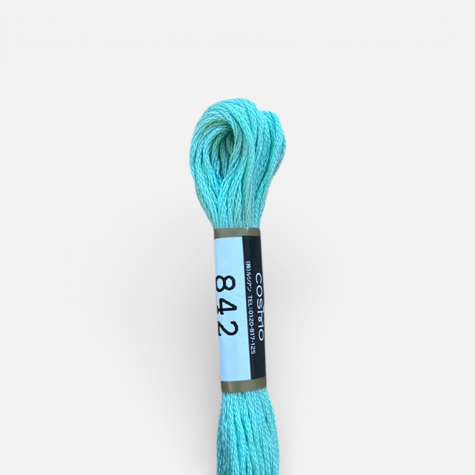 Cosmo Cotton Embroidery Floss Soft Green 842