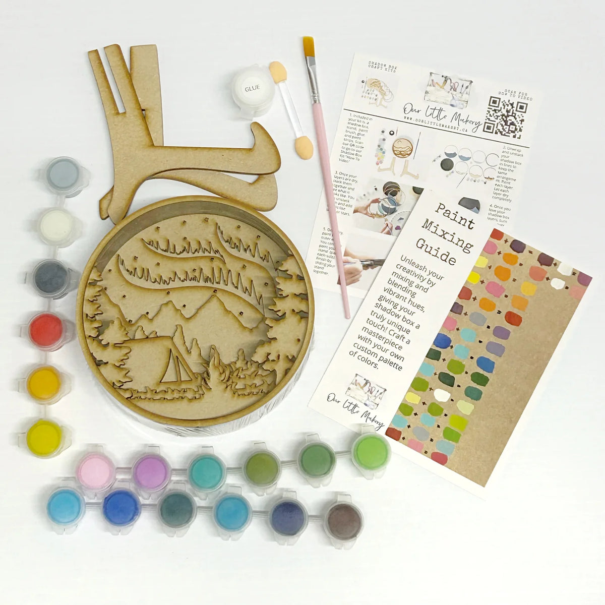 Summer Nights Paint by Layers Kit