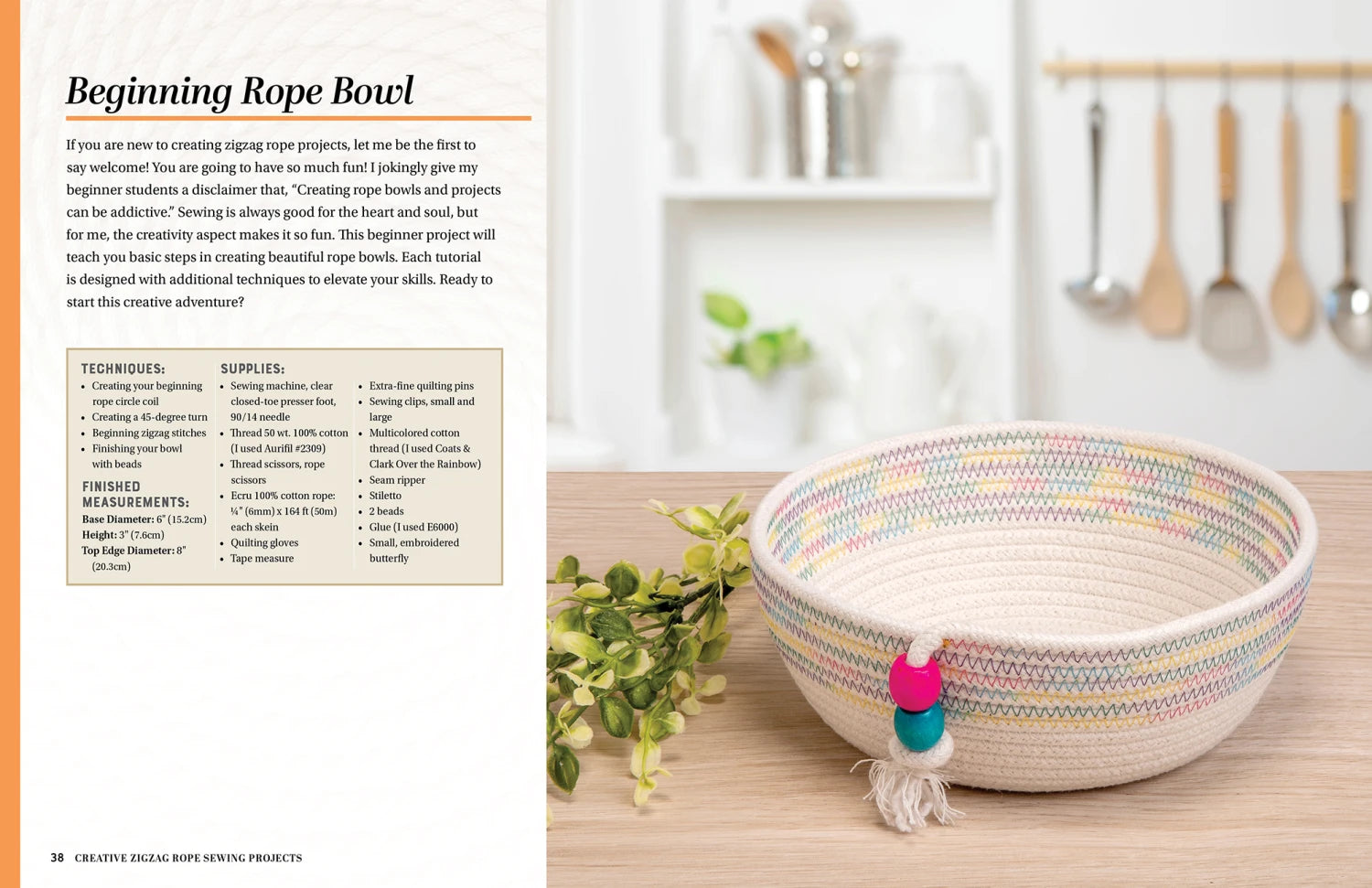 Creative Zigzag Rope Sewing Projects