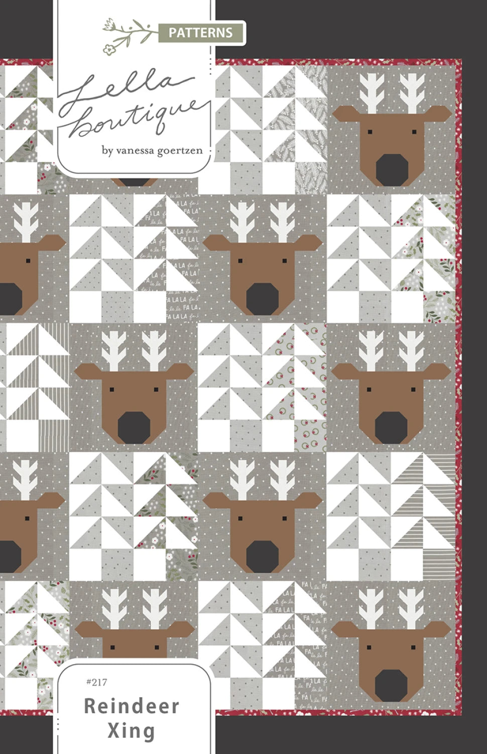 Reindeer Xing Pattern