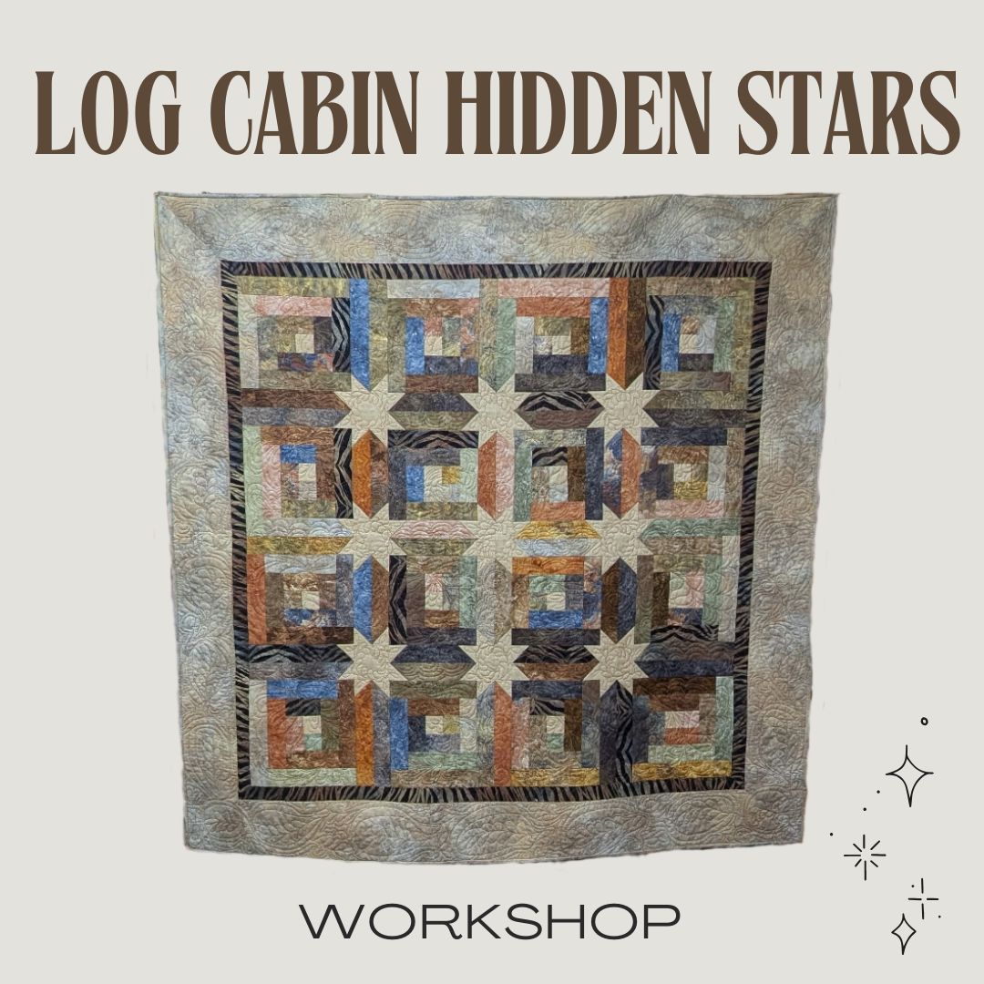 Log Cabin Hidden Stars