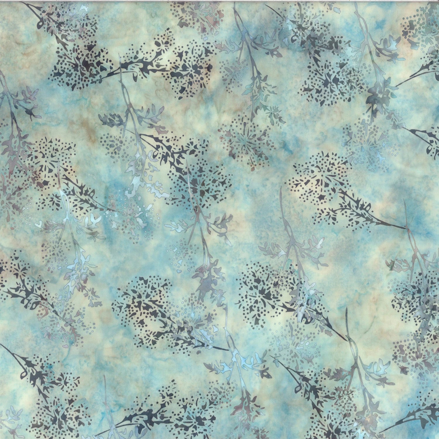 Woodland Batiks Queen Ann's Lace Big Sur