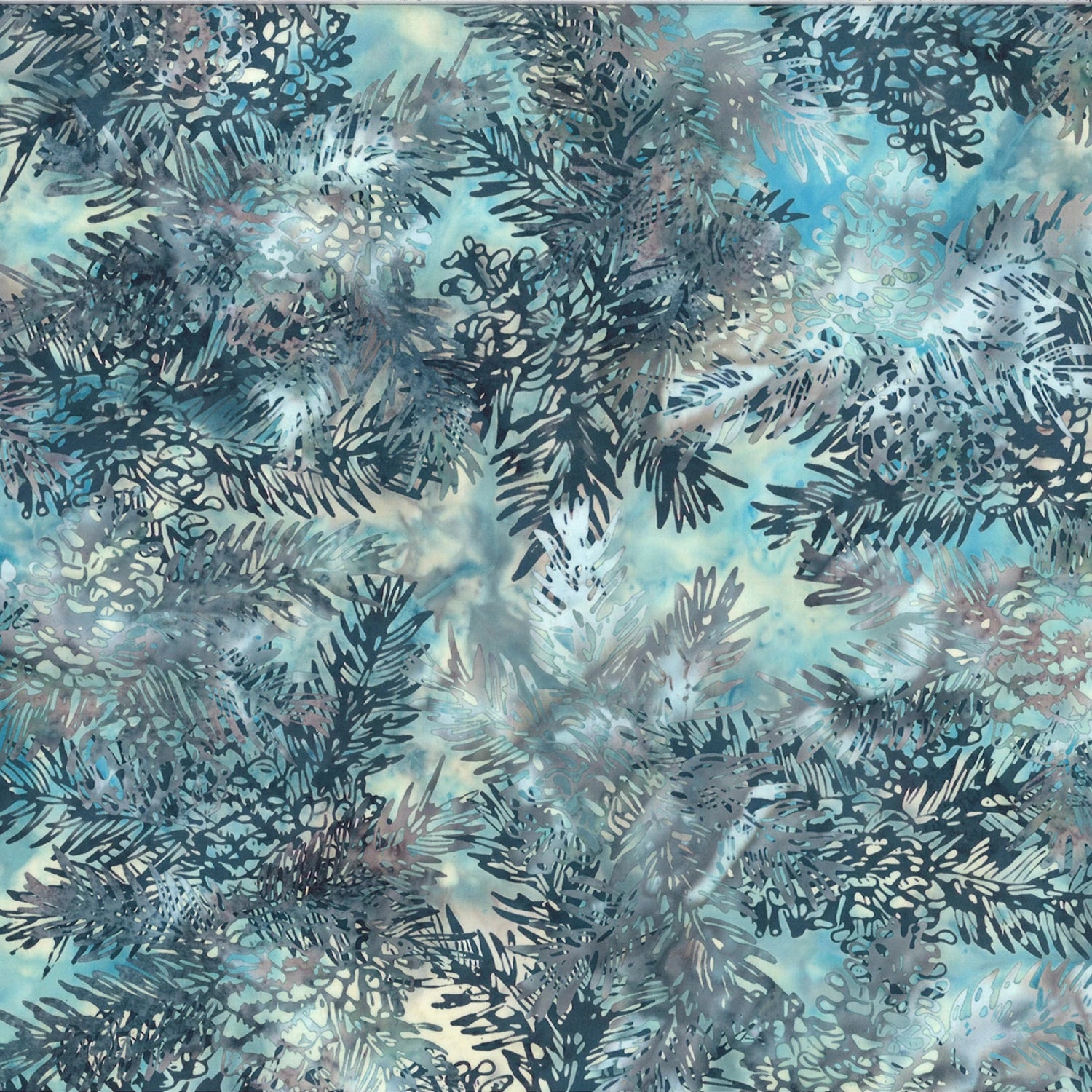 Woodland Batiks Pine Cones Big Sur