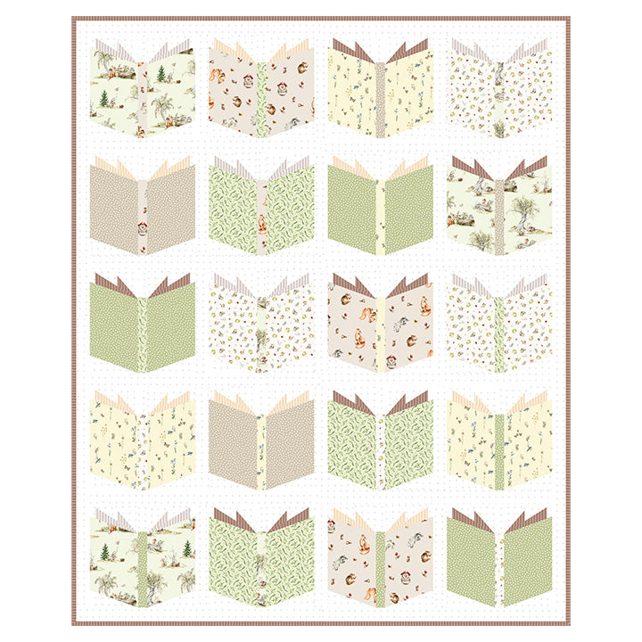 Book Nerd Quilt Pattern