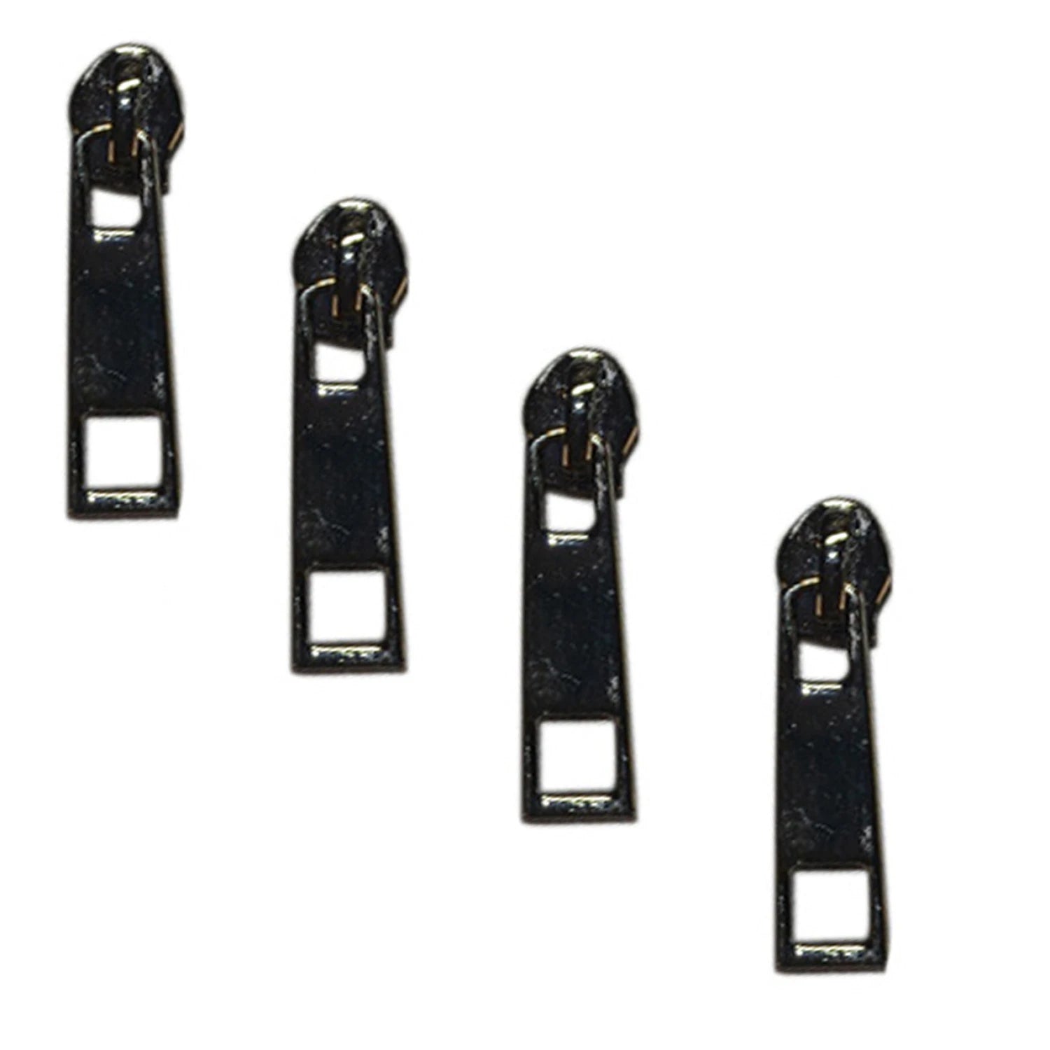 Gun Metal Zipper Pulls (#5)