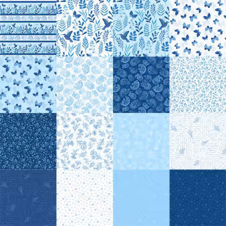 Blissful Blues 5 Karat Crystals