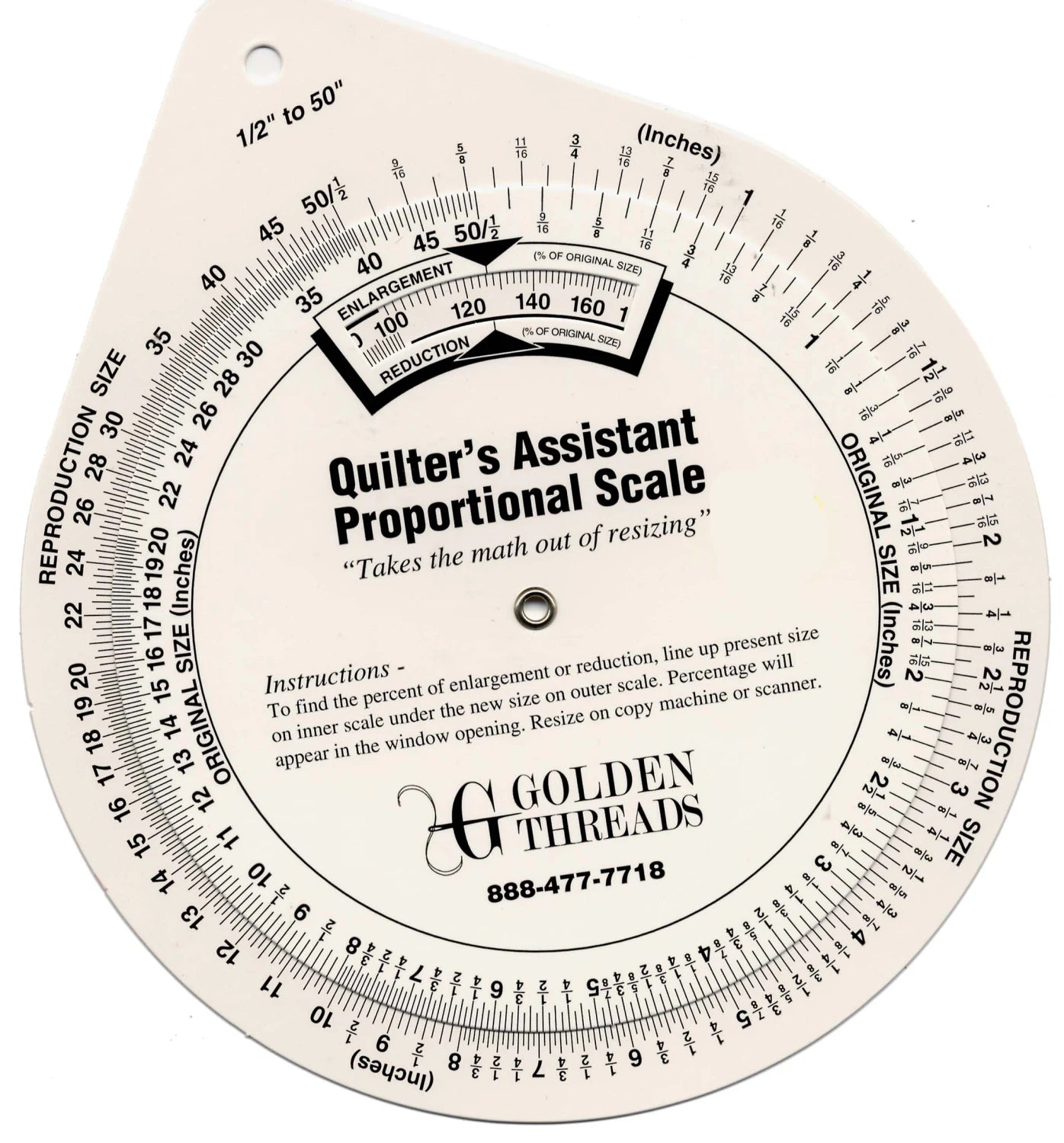 Quilter's Assitant Proportional Scale