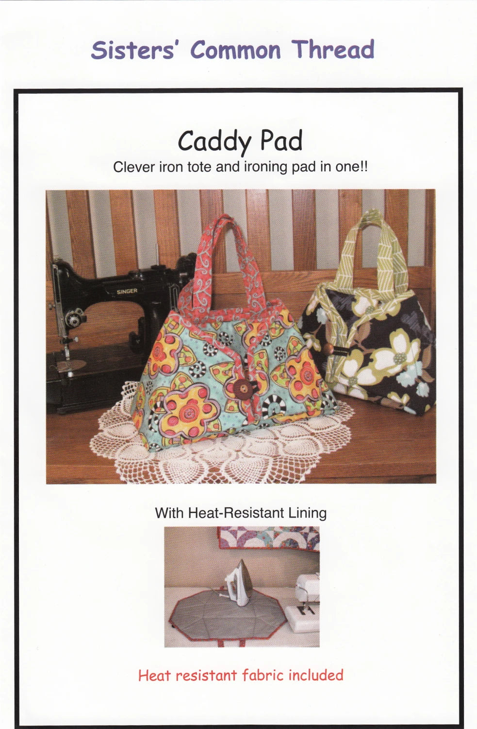 Caddy Pad Full Size Iron Tote and Pad in One