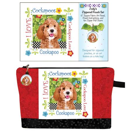 Zipper Pouch Set Cockapoo