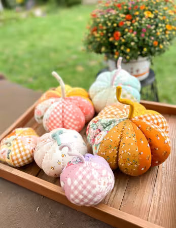 Fabric Pumpkins