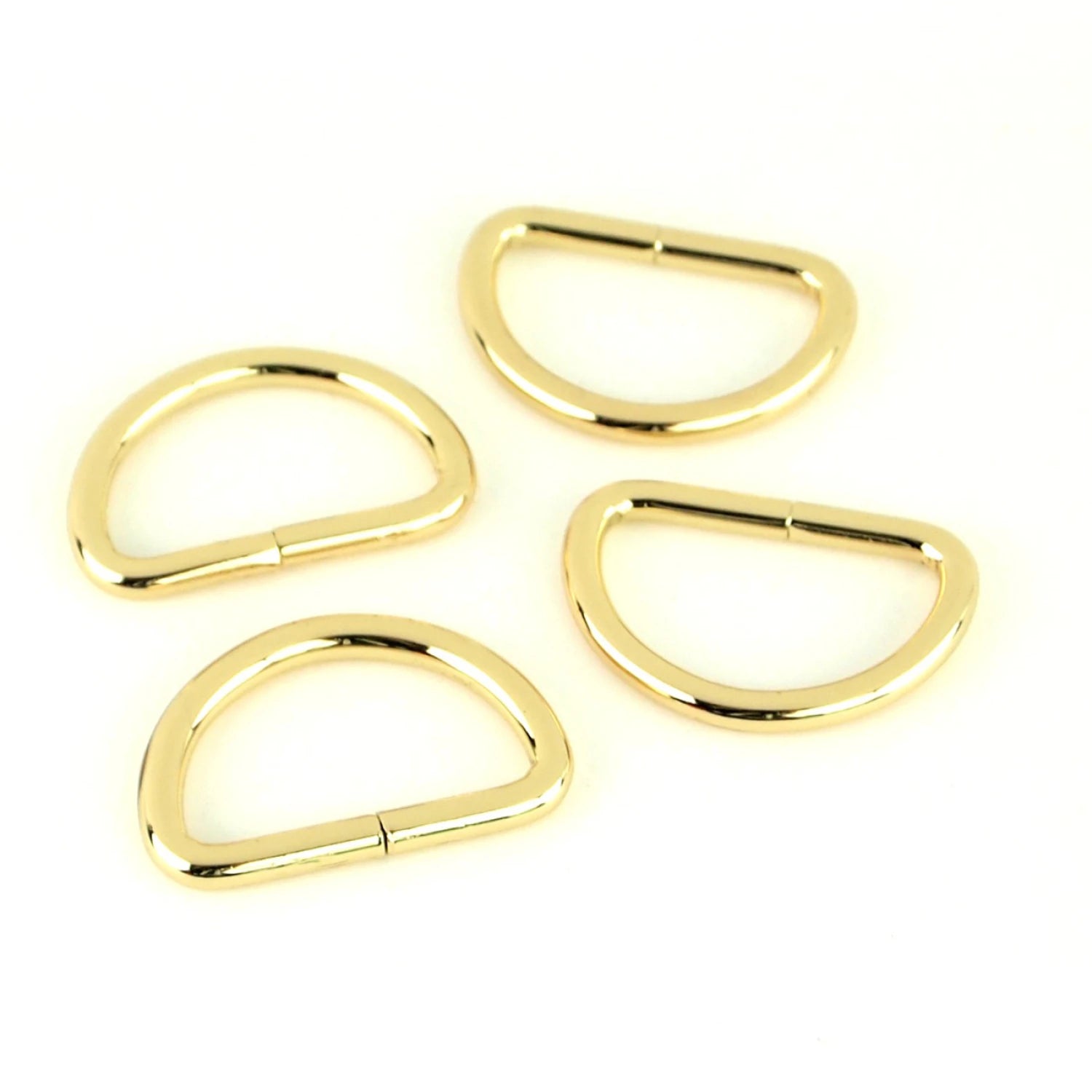 Metal D-rings 1"
