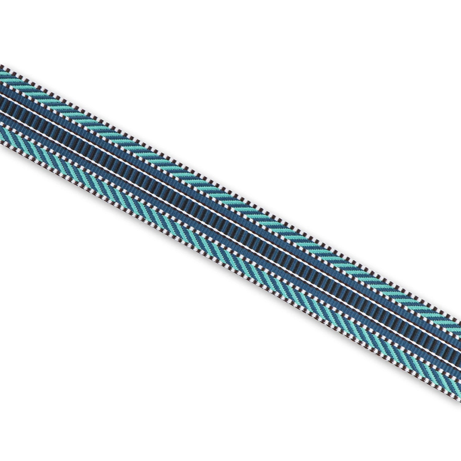 Railroad Track Blues Webbing 1 1/2" - 3 Yards