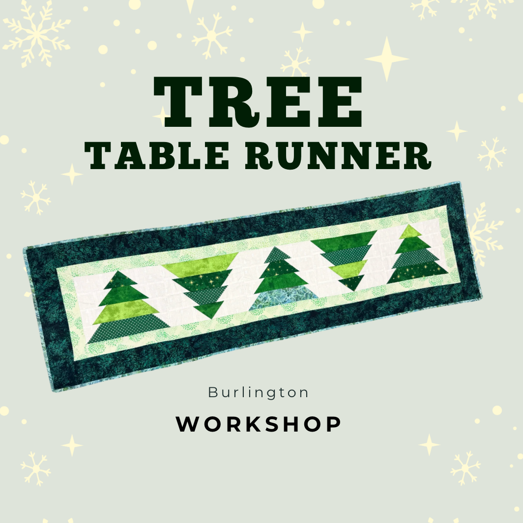 Tree Table Runner Workshop Fall 2026 - Burlington