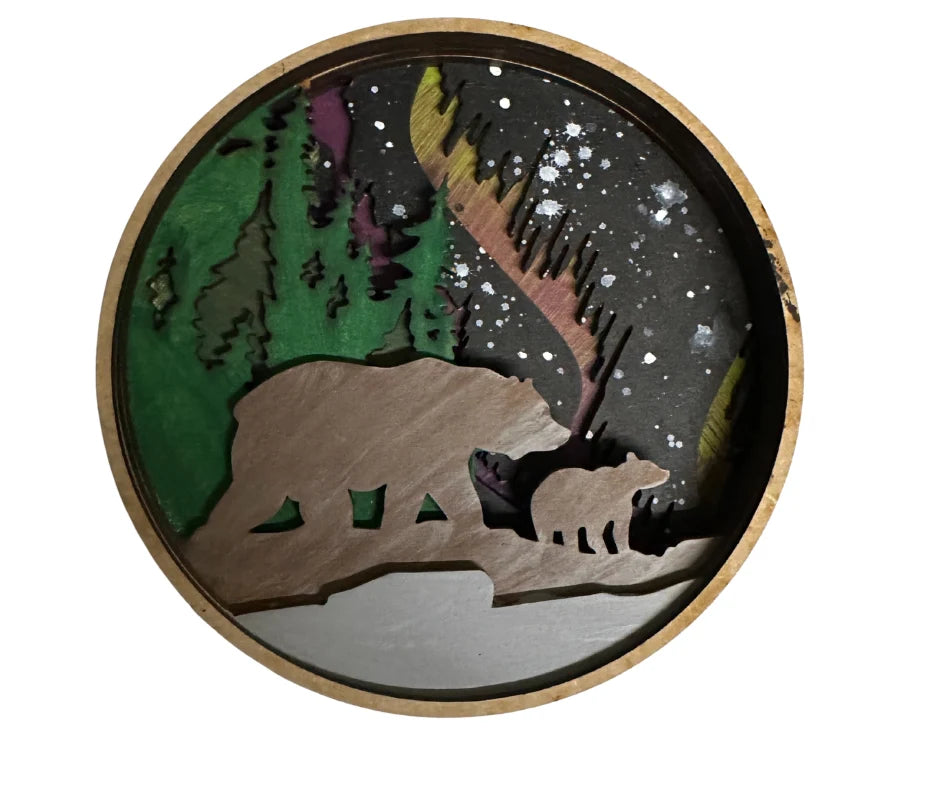 Bear Paint by Layers Kit