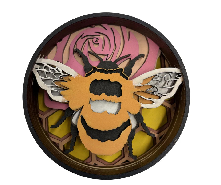 Bee Happy Paint by Layers Kit