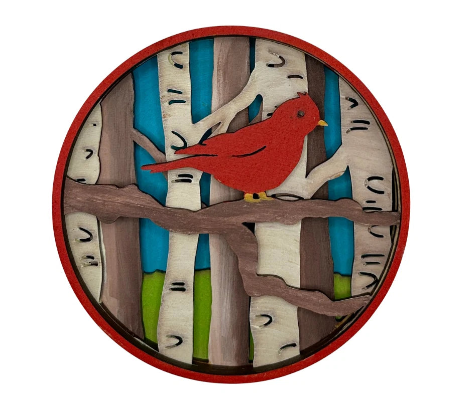 Bird Shadow Paint by Layers Kit