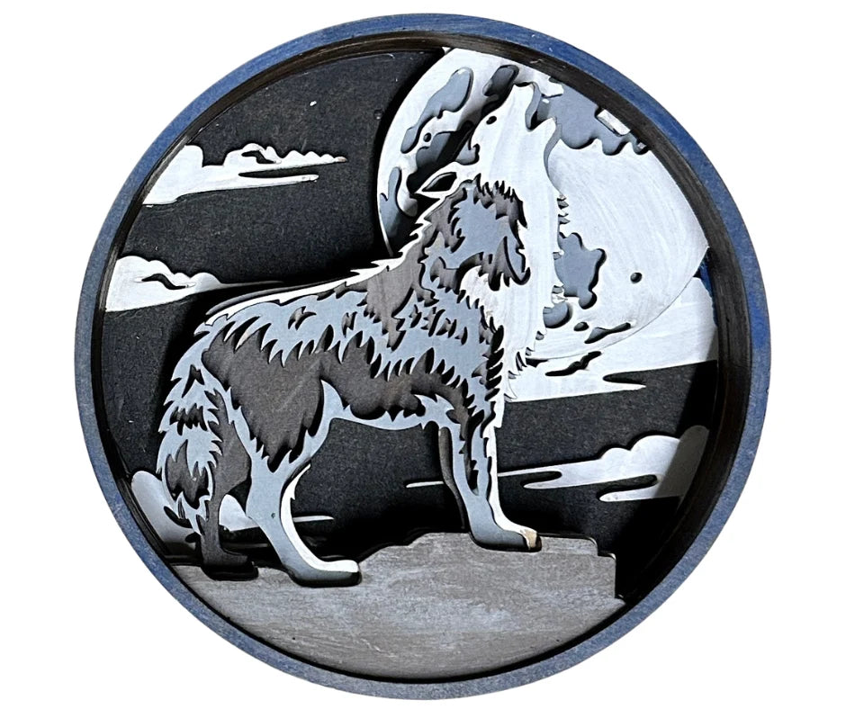 Wolf Shadow Paint by Layers Kit