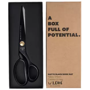 Matte Black Fabric Shears 9.5"