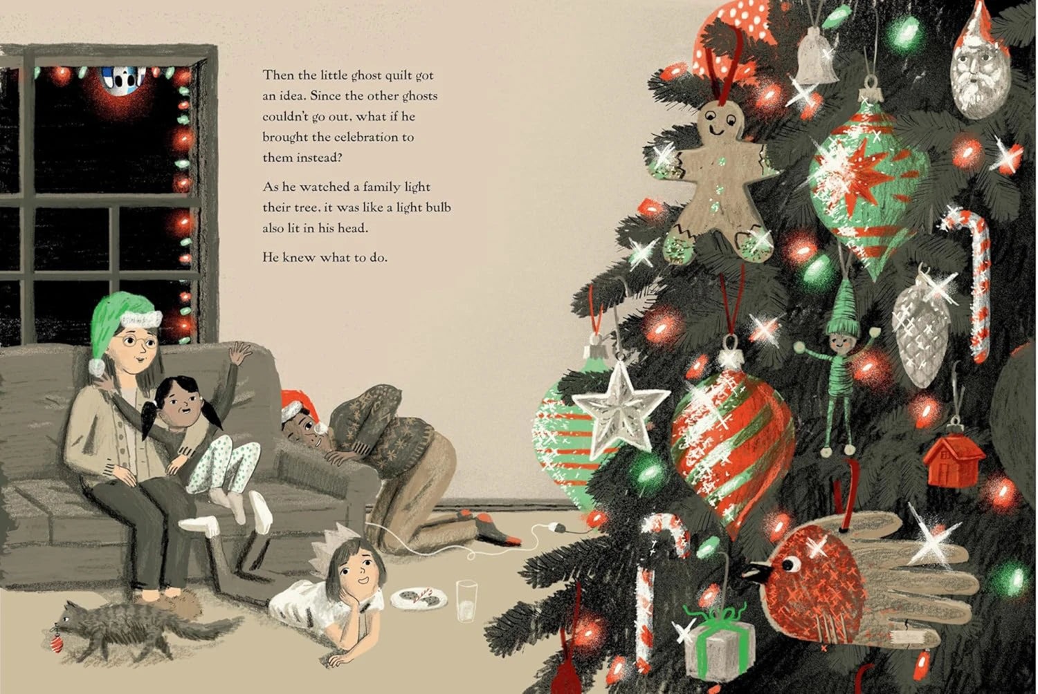 The Little Ghost Who Was a Quilt Winter Surprise