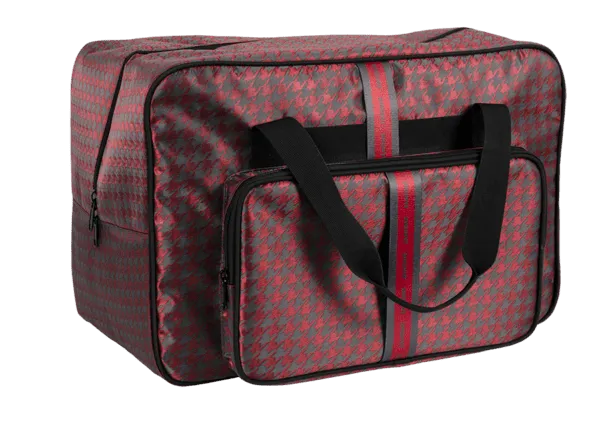 Janome Red Check Tote