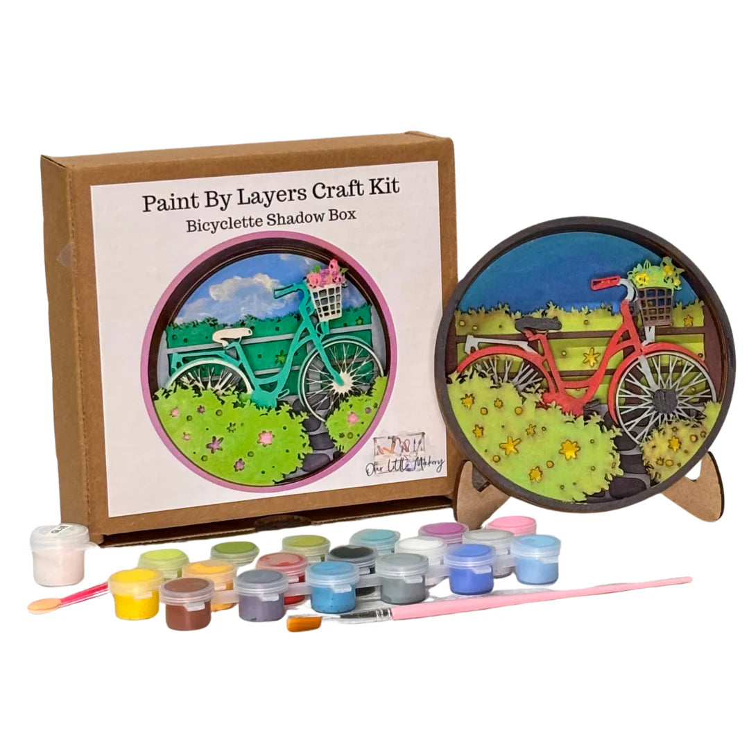 Bicyclette Paint by Layers Kit