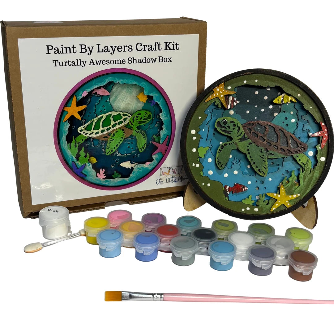 Turtally Awesome Paint by Layers Kit