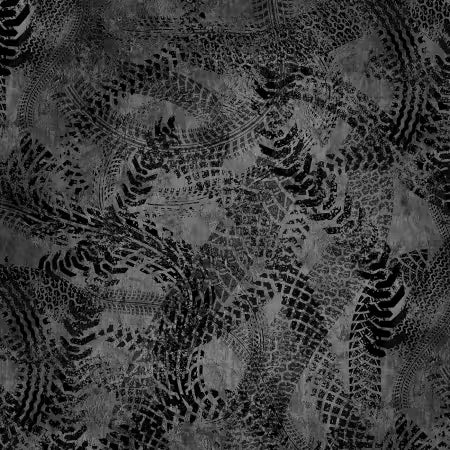 Hammer Down Tire Tracks Black