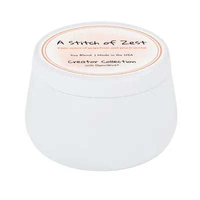 A Stitch of Zest Candle 3.5 oz