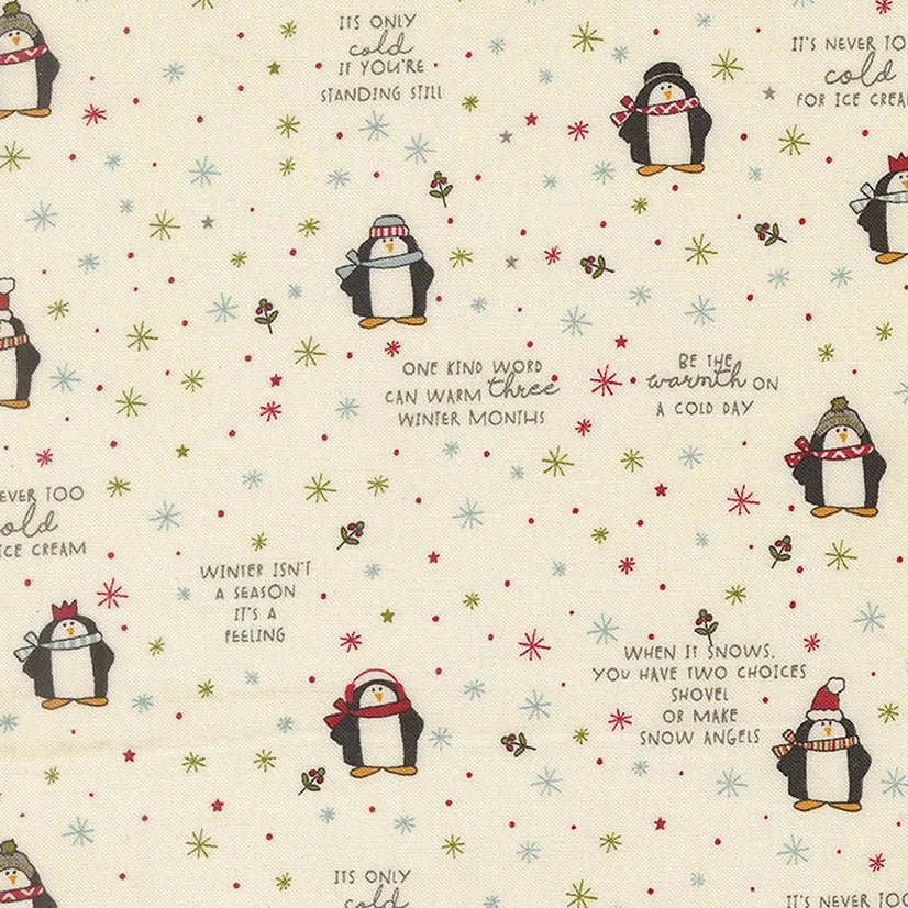 Chilly Christmas Mr. Penguins - Vanilla Cream