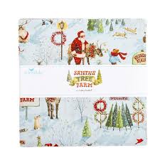 Santas Tree Farm Charm pack