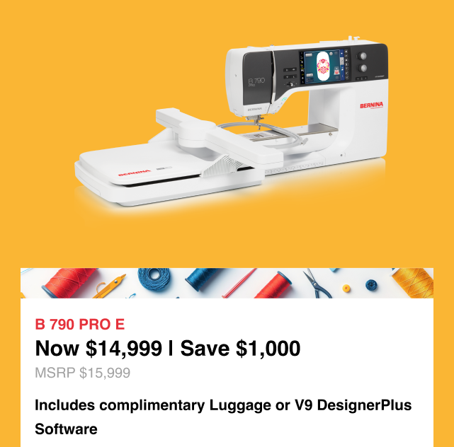 BERNINA 790 Pro