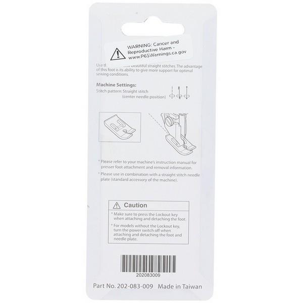 Janome Straight Stitch Foot 9mm