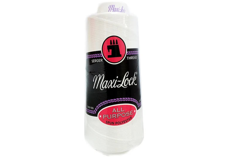 Maxi-Lock Serger Thread White 32109