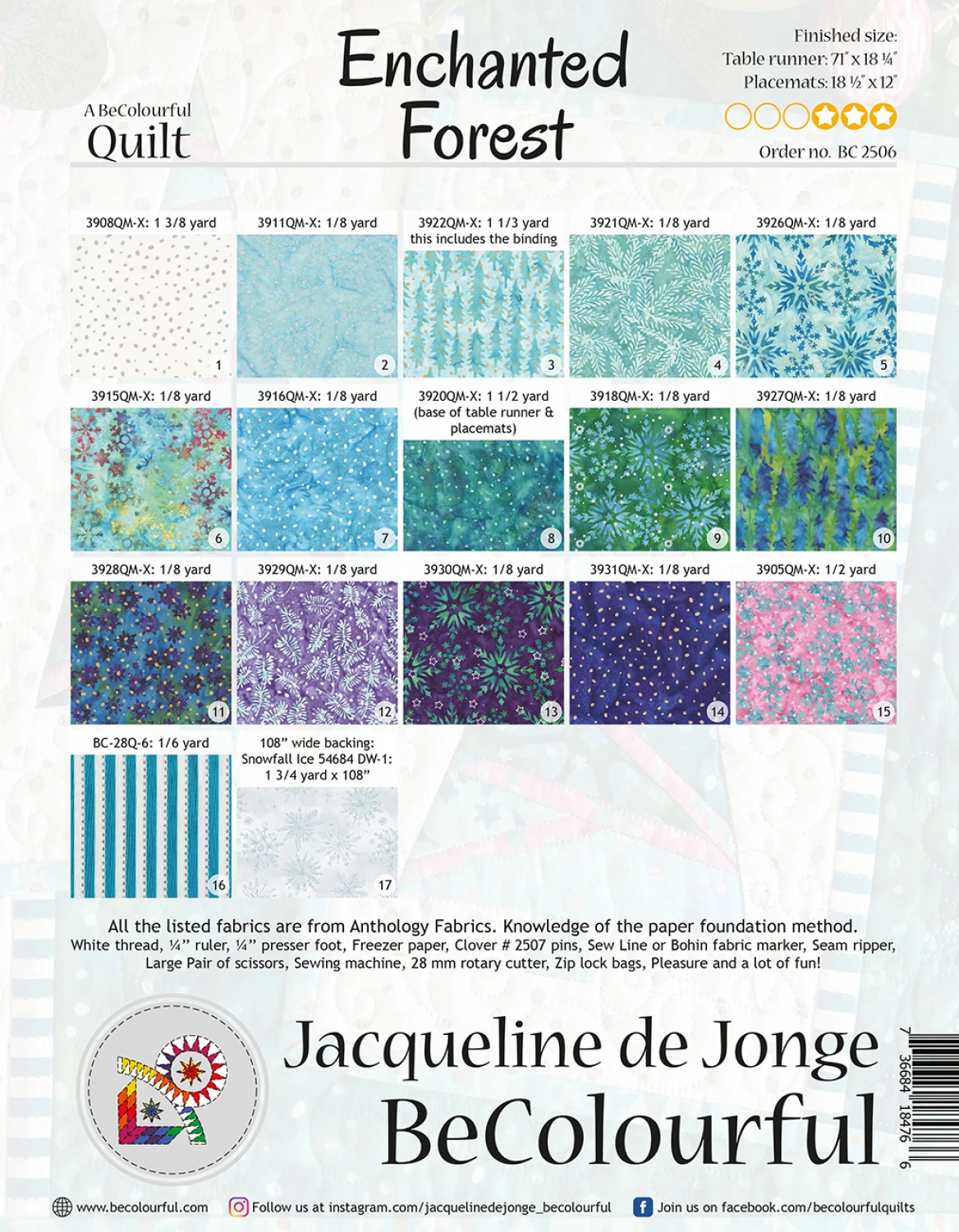 Enchanted Forest - Pattern Only