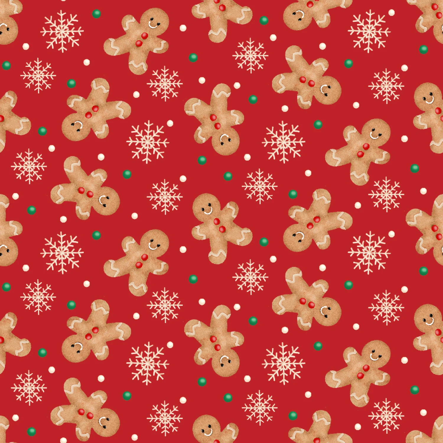 Very Merry Festive Gingerbread Fun - Red