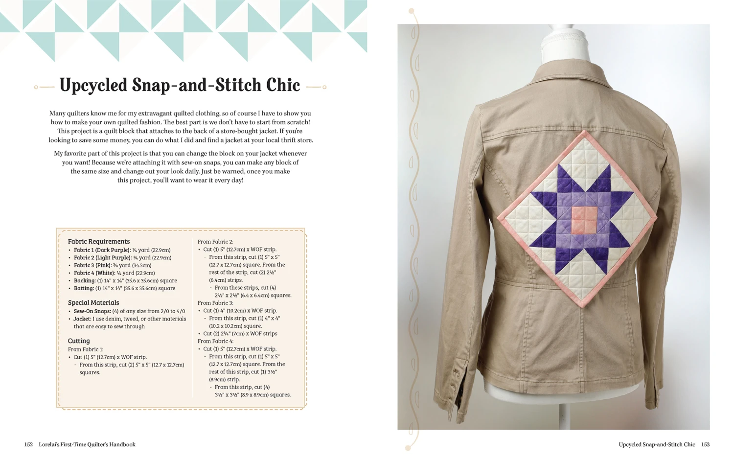 Lorelai's First-Time Quilter's Handbook: From Basics to Beautiful Quilts