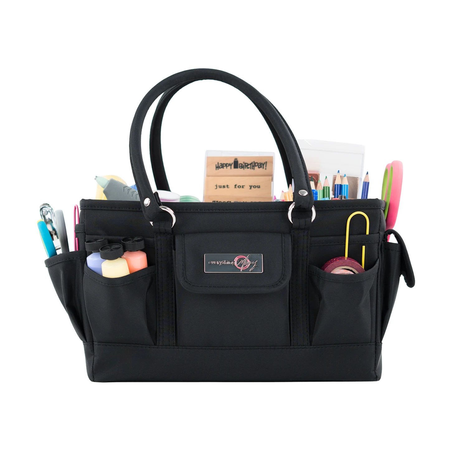 Everything Mary Deluxe Store and Tote - Black