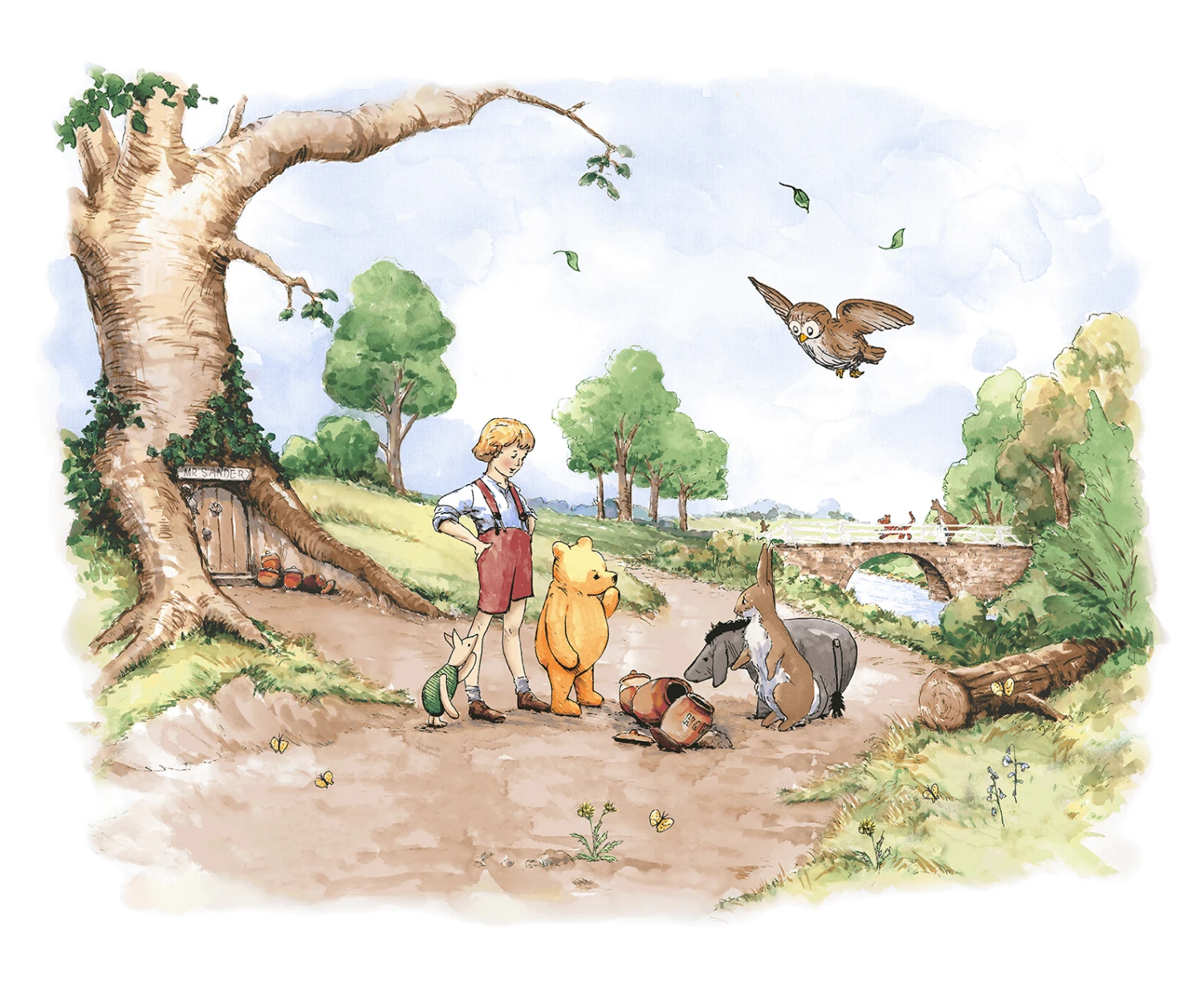 Winnie The Pooh Panel