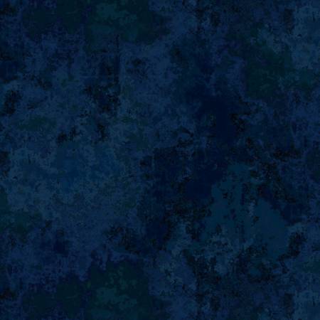 Magical Winter Woodland Texture - Navy Blue
