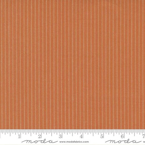 Homemade Homespuns Pumpkin Woven Flannel
