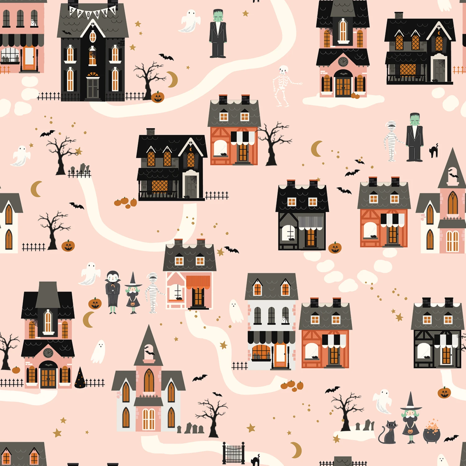 Frank and Friends Houses - Pink