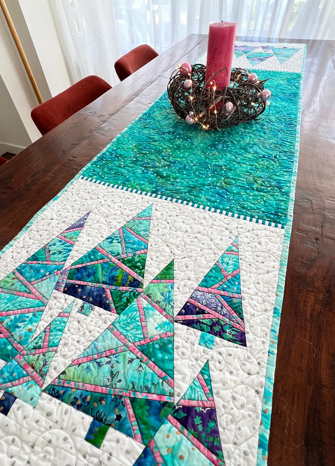 Enchanted Forest Tablerunner Quilt Kit