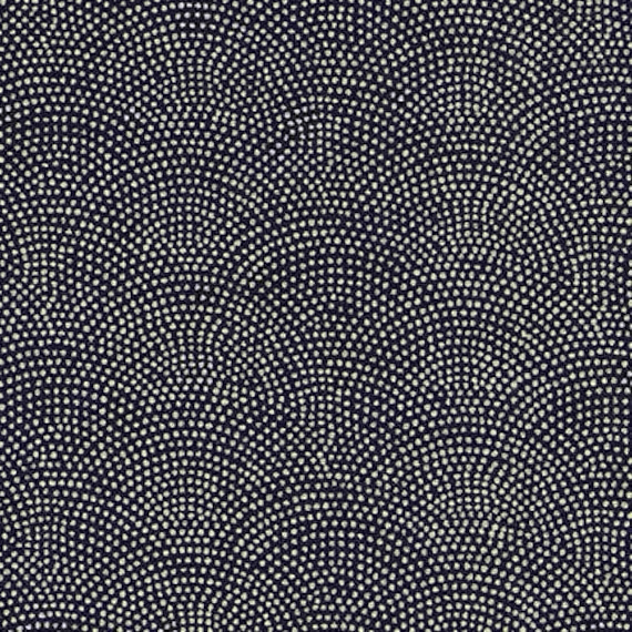 Nara Japanese Homespun Dots - Indigo