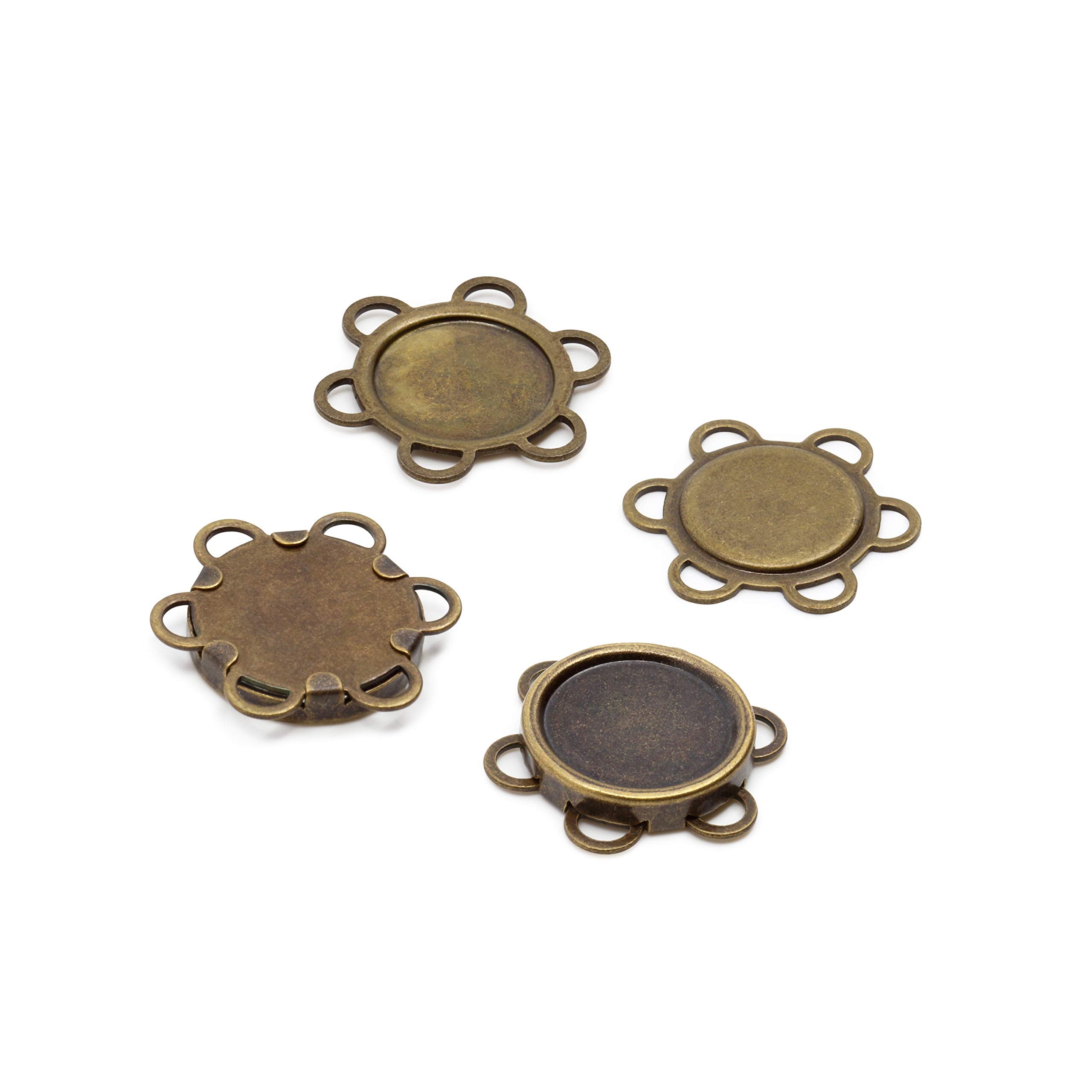 Sew-on Magnetic Snap Brass - 18mm