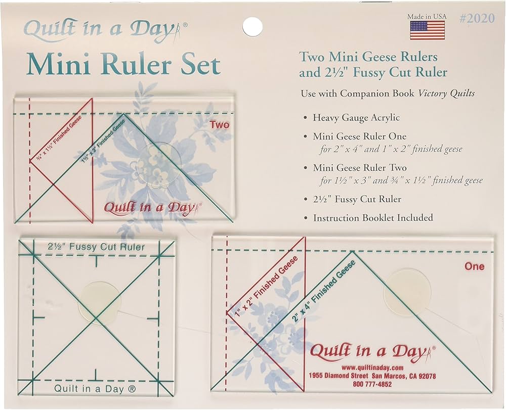 Mini Geese Ruler Set of 3