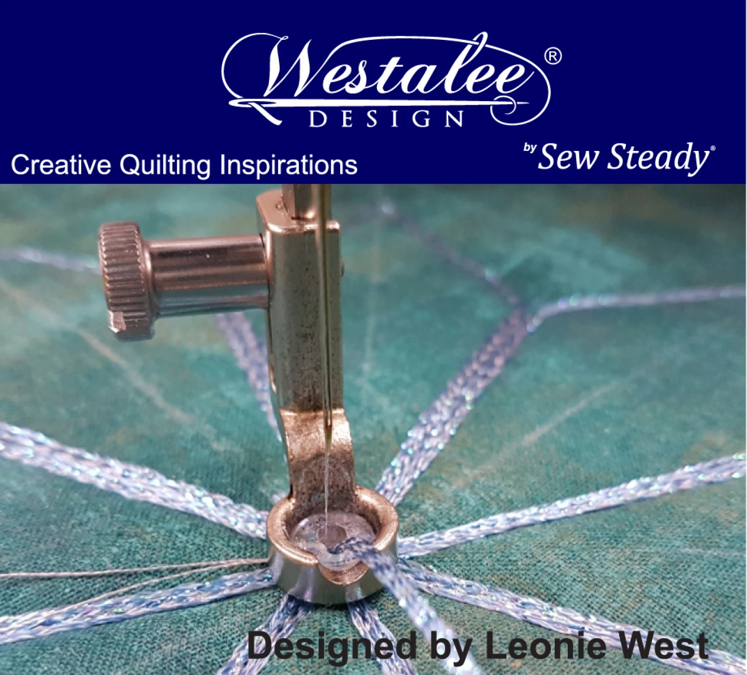 Westalee Decorative Thread Ruler Foot - Low Shank