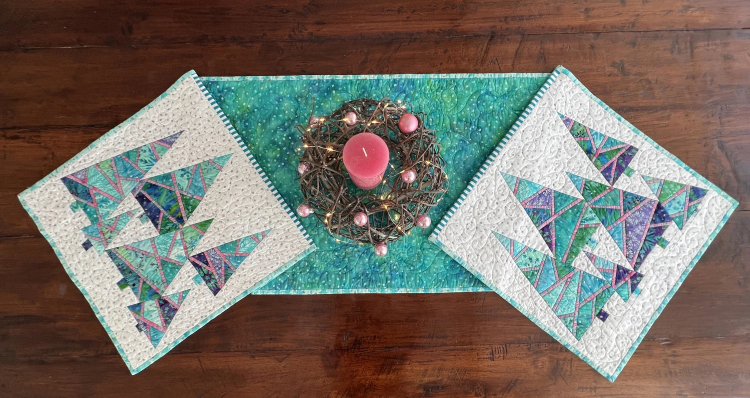 Enchanted Forest Tablerunner Quilt Kit