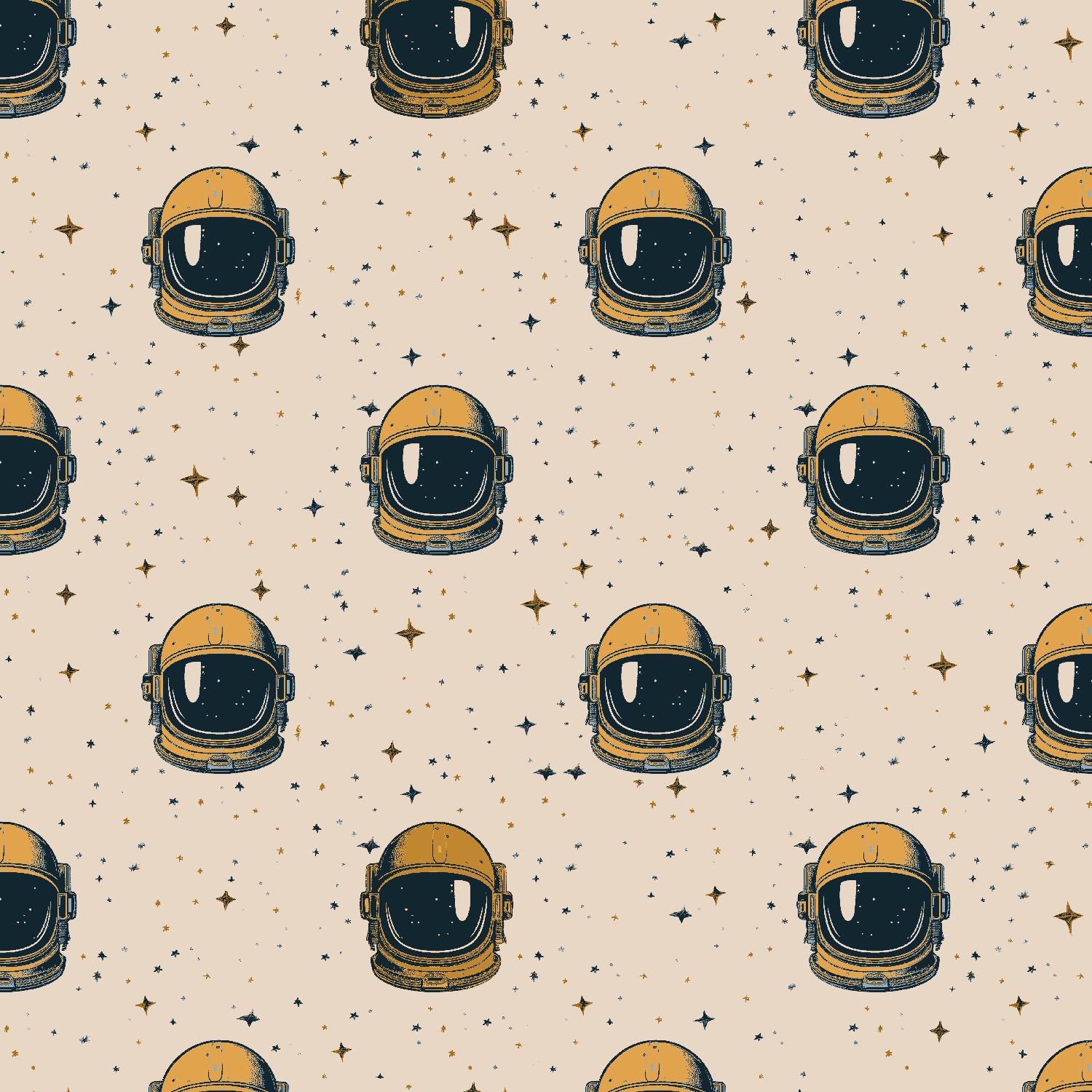 Beyond The Horizon Reflections Of Space - Honey Mustard