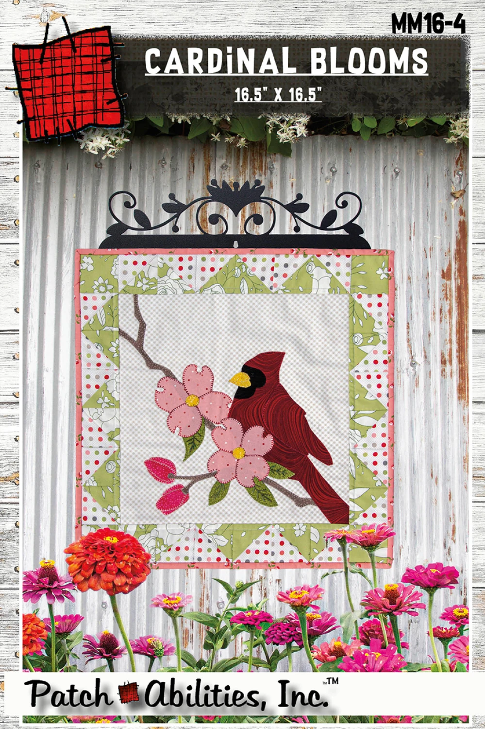 Cardinal Blooms Pattern
